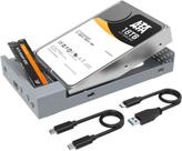 Case Gaveta Duplicador M.2 NVMe/HD/SSD Usb C 3.2 Gen2 10Gbps - Clone Offline