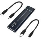 Case (Gaveta) Externo F3 para SSD M.2 NVMe/NGFF para USB-C e USB 3.1, até 10Gbps, Alumínio - CS-ADP-NGFF/NVME