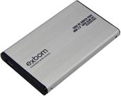 Case Gaveta HD 2.5" Sata Alumínio Prata USB 2.0 Plug & Play Portátil Externo Case Gaveta HD 2.5" Sata Alumínio Prata USB 2.0 Plug & Play Portátil Externo