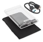 Case Gaveta Para Hd Ssd 2.5 Sata Conexão Usb 3.0 5gbps Exbom