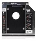 Case Gaveta Para Segundo 2 Hd Ssd 9,5m No Dvd Dell Asus Hp