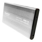 Case HD Externo 2,5" USB 3.0 Sata Preto/Branco/Azul Praticidade e Mobilidade - B-Max