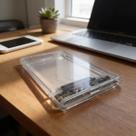 Case Hd Ssd 2,5 Usb 3.0 Externo Transparente Fnx Para Pc e Notebook