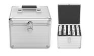 Case Maleta Proteção Alumínio P/ 10 Hds 3.5 KB351