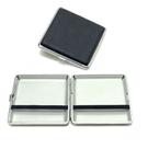 Case Metal com Couro Preto