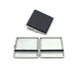 Case Metal com Couro Preto
