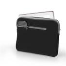 Case Neoprene Para Notebook Até 15,6 Polegadas - Preto e Cinza