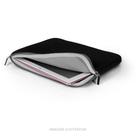 Case Neoprene Para Notebook Até 15,6 Polegadas Preto E...