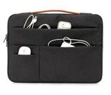 Case para Notebook até 15.6" com Bolsos Preta e Laranja Goldentec - GOLDENTEC ACESSORIOS
