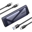 Case para ssd m.2 externo tipo c para nvme cinza cm767 - 15813