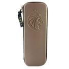 Case Puff Life Slim Bege De Bolso Para Guardar Acessórios