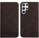 Case Samsung carteira de couro magnética