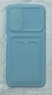 Case Silicone Compativel Xiaomi Redmi Note 10 6.43 Porta Cartão Aveludada