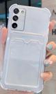 Case smartphone porta cartao transparente sam a01