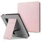 CaseBot Capa Suporte para Kindle Oasis 7" Couro PU Rosa Dourado