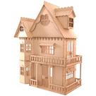 Casinha Casa Boneca Grande 120 cm altura MDF EMILY Natural