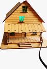 Casinha Coragem, o cão covarde, Casinha p/ montar, Casa MDF Casinha Coragem, o cão covarde, Casinha p/ montar, Casa MDF
