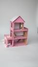 Casinha de Boneca 30cm MDF com 20 Mini Móveis Casinha de Boneca 30cm MDF com 20 Mini Móveis