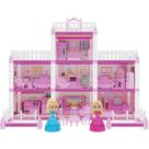 Casinha De Boneca Castelinho Da Princesa 160 Peças Casinha De Boneca Castelinho Da Princesa 160 Peças