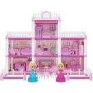 Casinha de Boneca Castelinho da Princesa 160pçs - GGB Plast
