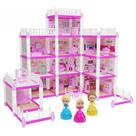 Casinha De Boneca Castelo Da Princesa 240Pcs