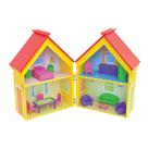 Casinha De Bonecas Yellow House Mobiliada - Junges