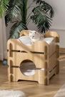 Casinha de Gato em MDF Amadeirado Casinha de Gato em MDF Amadeirado
