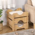 Casinha de Gato em MDF Amadeirado Casinha de Gato em MDF Amadeirado