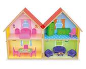 Casinha de Madeira Infantil - Yellow House - Junges