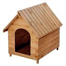 Casinha de Madeira Pinus Abrigo Toca Pet Cachorro Cães Pequenos N1 37 X 41 X 43 cm - Avipet
