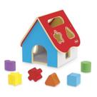Casinha Didática Brinquedo Pedagógico de encaixe e Aprendizagem