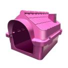 Casinha Dog Pet Shop Veterinário Acessórios Resistente Rosa