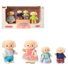 Casinha Feliz Coleção Família Cachorro Brinquedos Bonecos