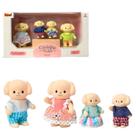 Casinha Feliz Família Cachorro Com Aparência Aveludada Tipo Sylvanian Family Ideal Para Colecionar Outras Famílias Zoop