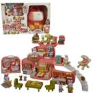 Casinha Feliz Mochilinha Coleção Família Coelhos Com Acessórios E Decoração Casinha Feliz Mochilinha Coleção Família Coelhos Com Acessórios E Decoração
