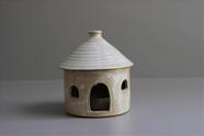 Casinha Lanterna G 4 - Cerâmica Artesanal Terracota