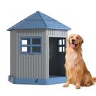 Casinha para Cachorro DRATO Durável para Uso Interno e Externo para Cães Grandes