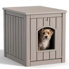 Casinha para Cães DRATO em Resina Impermeável e Ventilada, Tamanho Médio
