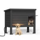 Casinha para Cães DRATO para Porte Pequeno com Piso Elevado e Aquecimento