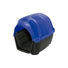 Casinha Stone House Plast Pet para Cães Azul - Tamanho 6