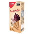 Casquinha biscoito doce baununilha 138 g marvi