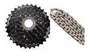 Cassete Shimano 8v Acera Hg200 Preto 12/32d C/corrente Index