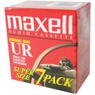 Cassetes de áudio Maxell 108575 90 minutos 7 fitas por pacote