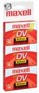 Cassetes Mini DV MAXELL 298016, pacote com 3 unidades para câmera de vídeo