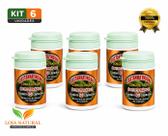 Castanha Indiana Concentrado 500mg Kit com 6 Unidades 30 Cápsulas Suplemento Alimentar
