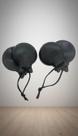 Castanholas Espanholas 2 Peças 8,5cm ABS