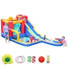 Castelo Inflável Doctor Dolphin 425 x 390 x 230 cm com Escorregador