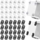 Caster Wheels Honoson, autoadesivo, 48 unidades para eletrodomésticos Caster Wheels Honoson, autoadesivo, 48 unidades para eletrodomésticos