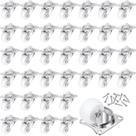 Caster Wheels Maitys 36 unidades de 1 polegada para móveis, capacidade de 10 kg
