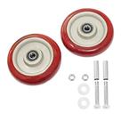 Caster Wheels URBEST PU de 4 polegadas para caminhões plataforma de 120 kg